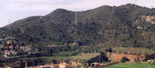 La vall de Sant Just abans de la urbanitzaci.