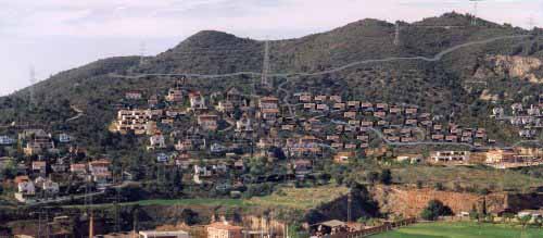 La vall de Sant Just desprs de la urbanitzaci.