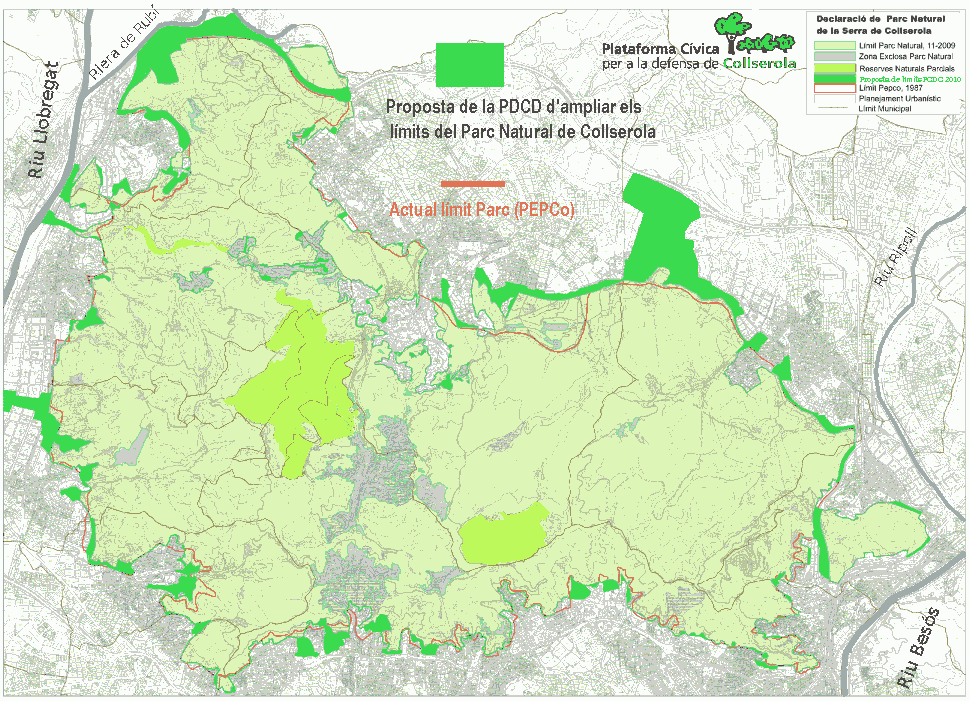 Proposta de lmits per al Decret de parc natural