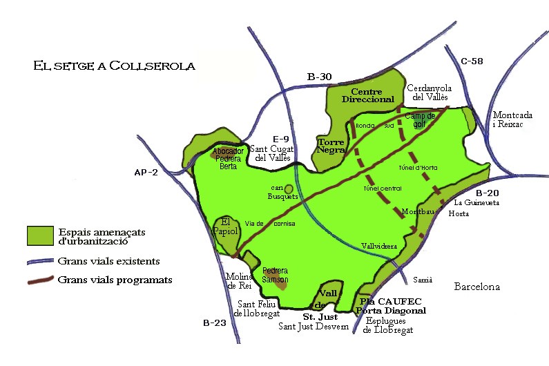 Plnol del setge de Collserola.